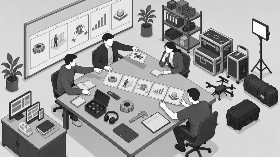Capter une conférence, un colloque ou une assemblée : le dispositif qui tient, INVprod
