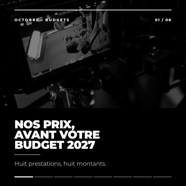 Votre comité vote le budget 2027 dans les six prochaines semaines. Sans chiffres devant lu…