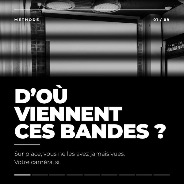 Des bandes sombres défilent sur la présentation projetée ? Votre caméra et le beamer ne to…