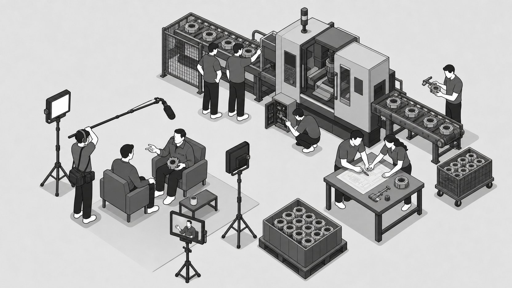 Un film de votre entreprise, tourné chez vous — INVprod