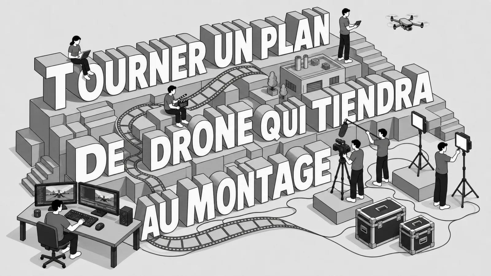 Tourner un plan de drone qui tiendra au montage — INVprod